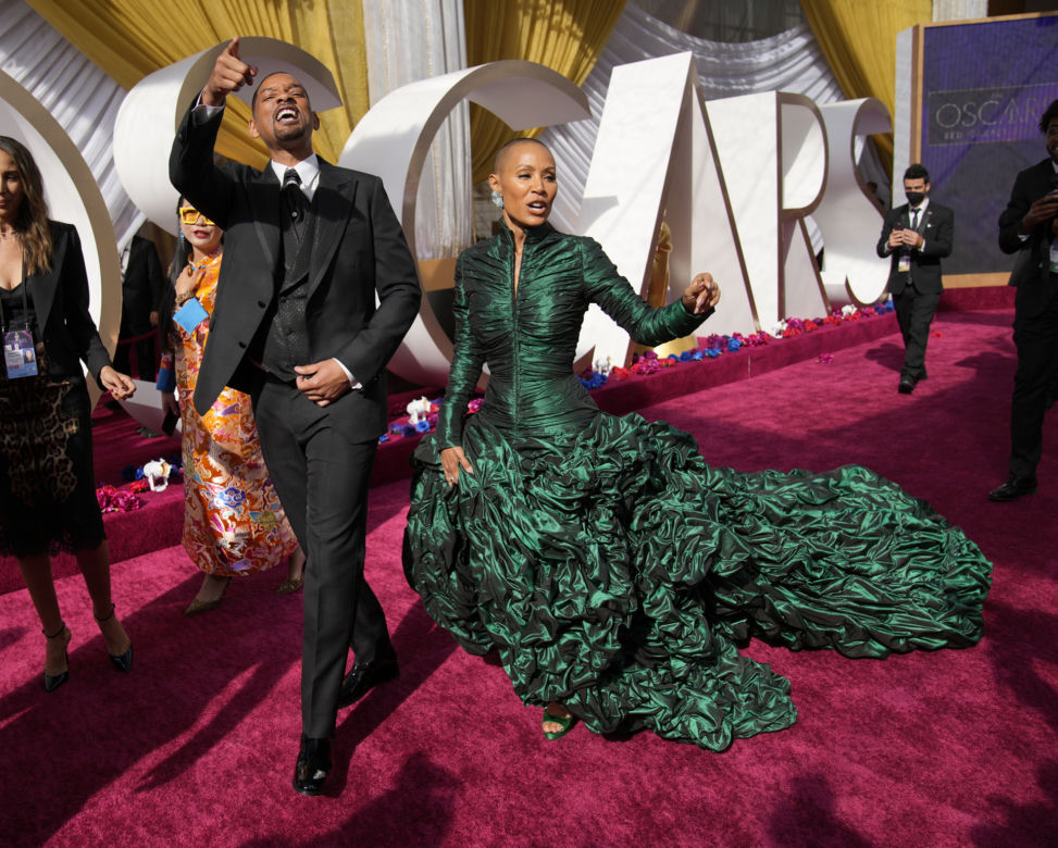 Oscary 2022.Will Smith i Jada Pinkett Smith