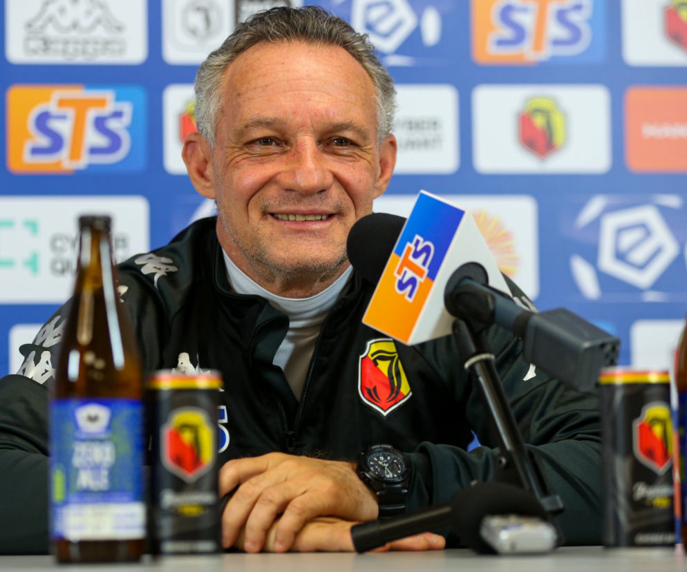 Jagiellonia Białystok. Nowak: to kolejny mecz, w którym popełniamy kardynalne błędy