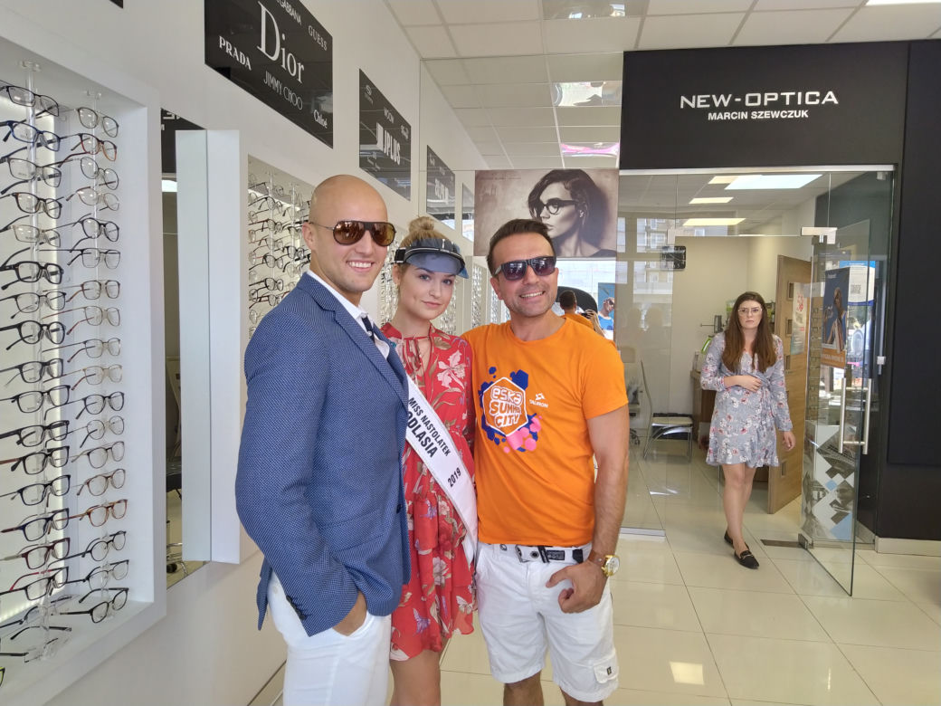Eska Summer City w salonie optycznym New Optica