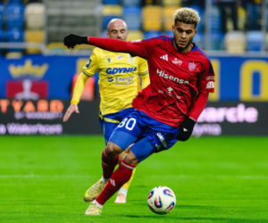 Arka Gdynia - Raków Częstochowa, zdjęcia kibiców i piłkarzy z meczu 17. kolejki PKO BP Ekstraklasy