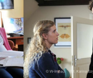 	M jak miłość. Darek Maj (Marcel Sabat), Natalka Mostowiak (Marcjanna Lelek)