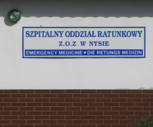 Śmierć pod szpitalem