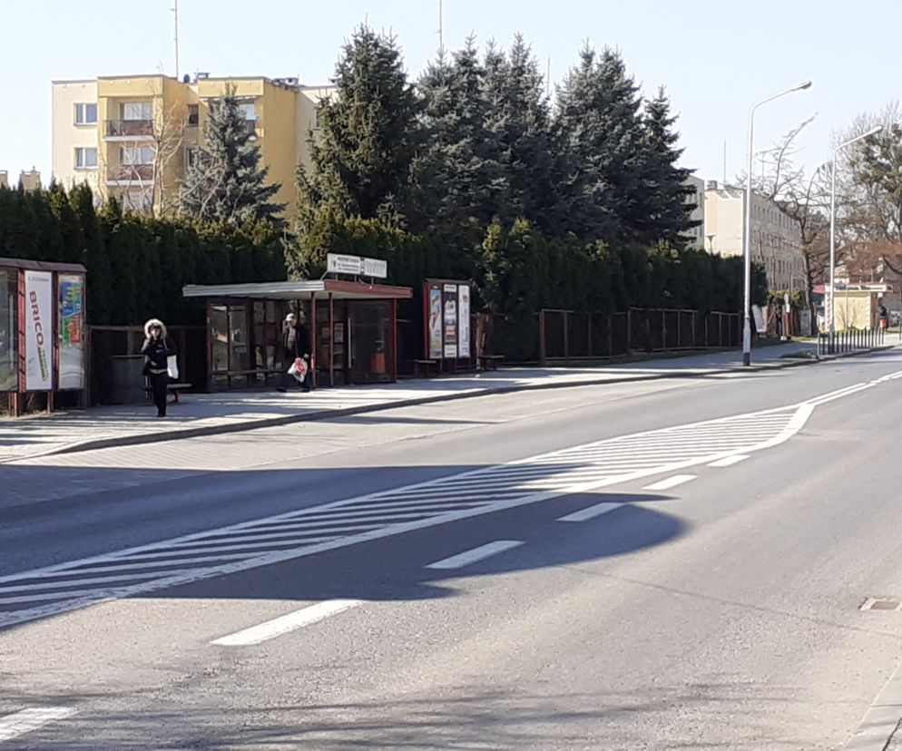 Przystanek autobusowy w Przemyślu