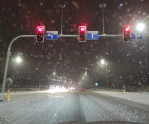 Śnieżyca w Śląskiem. Koszmarne warunki na drogach [ZDJĘCIA]