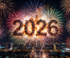 Sylwestrowe kartki 2025/26. Darmowe obrazki i animacje z życzeniami na Nowy Rok