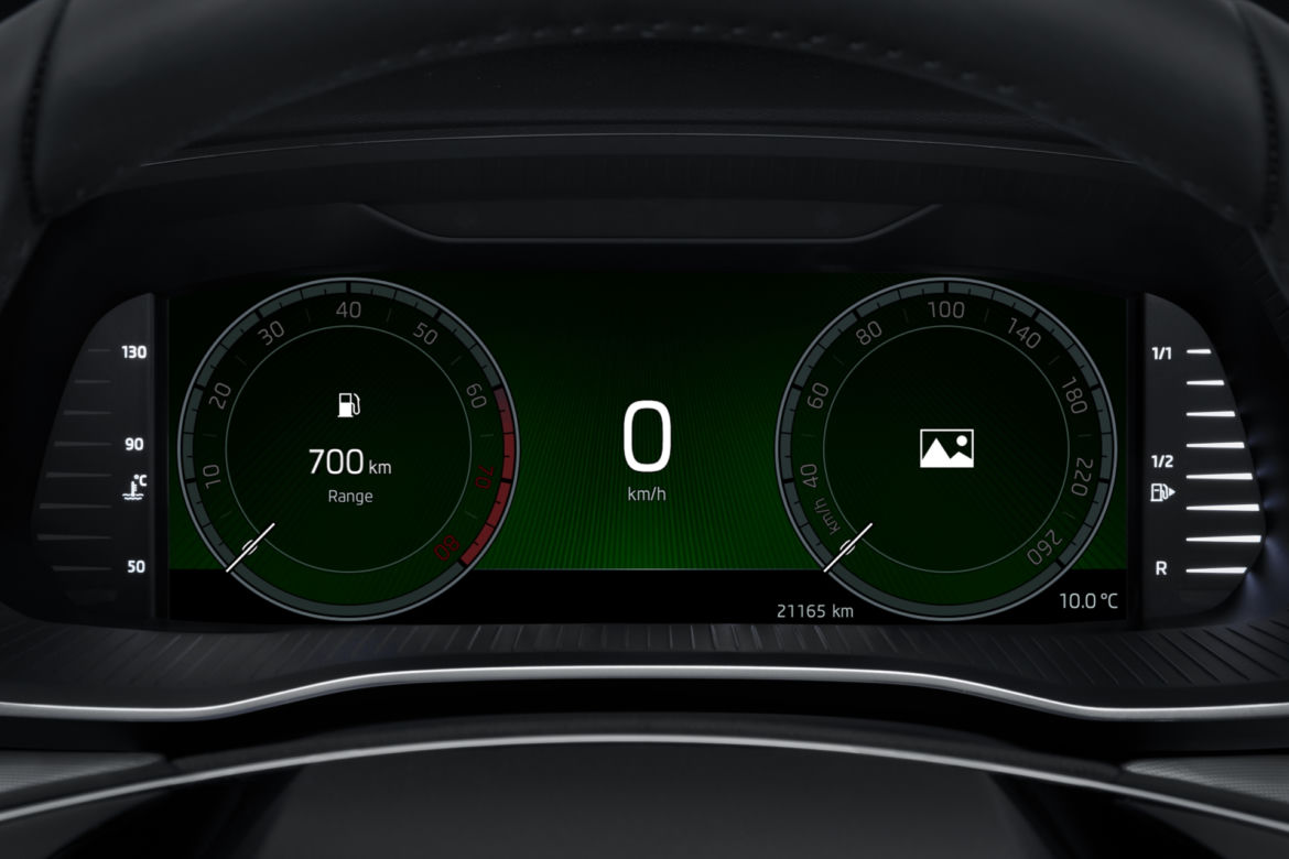 Skoda Octavia 2020 - wnętrze