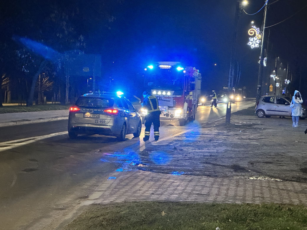 Wypadek w Błoniu. Wyszła na spacer z psem, wjechał w nią fiat. Tragiczny finał