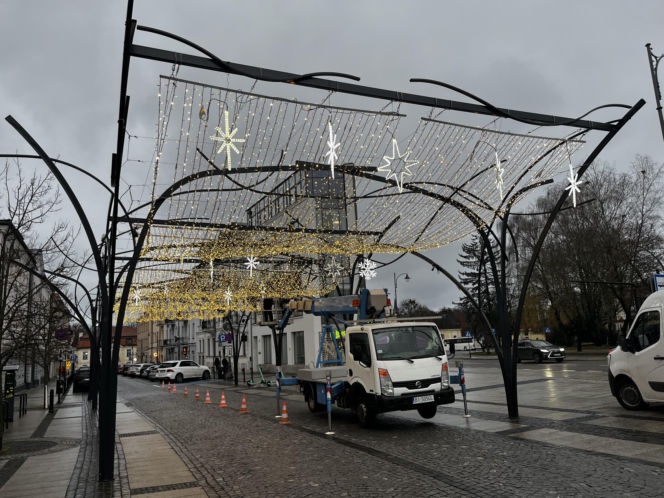 Zobacz hit Białostockiego Jarmarku Świątecznego 2025. Tak wygląda „rozgwieżdżone niebo”