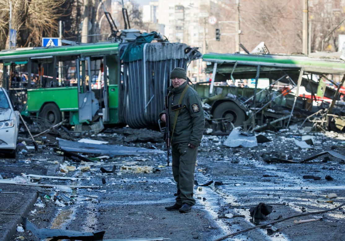 Wojna na Ukrainie. 15-latek zginął wskutek rosyjskiego ostrzału przedszkola w Czuhujewie! [RELACJA NA ŻYWO 14.03.2022]