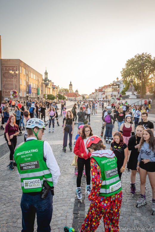 4. Nightskating Białystok. Przejazd filmowy