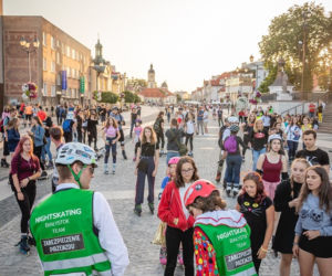 4. Nightskating Białystok. Przejazd filmowy