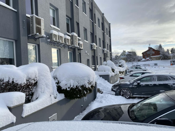 Zima w Olsztynie - 31 grudnia 2025