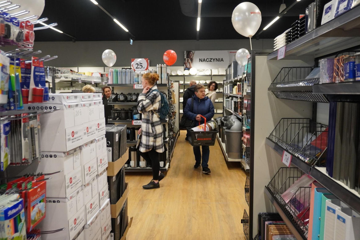 Tłumy na otwarciu Woolworth w Katowicach