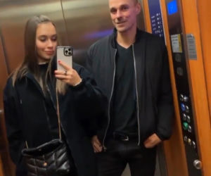 Marcelina Ziętek i Piotr Żyła