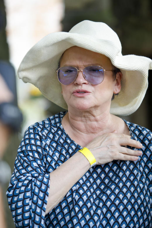 Katarzyna Figura i Roman Polański