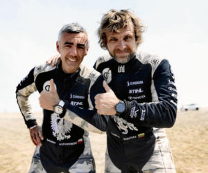Sebastian Rozwadowski i Benediktas Vanagas (Rajd Dakar 2019)
