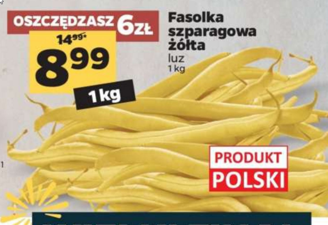 Fasolka w świetnej cenie
