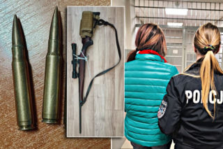 Chodził po ulicy z bronią! 54-latek i jego towarzyszka mieli przy sobie cały arsenał. Szok pod Skierniewicami [AKTUALIZACJA]