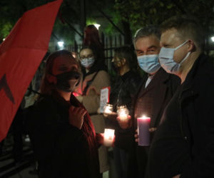 Gigantyczny protest przed Trybunałem Konstytucyjnym