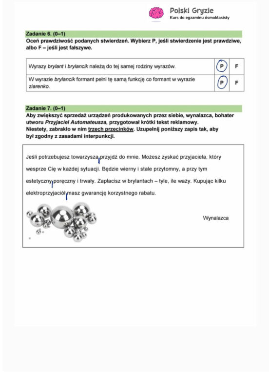 Egzamin ósmoklasisty 2026 język polski: WSZYSTKIE odpowiedzi do arkusza CKE 11.05.2026