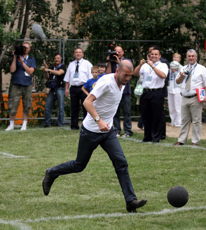 Zinedine Zidane na Pradze-Północ