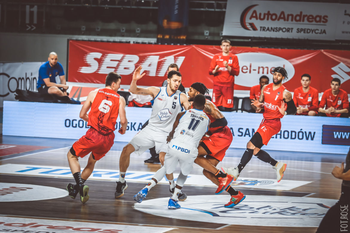 Polski Cukier Toruń - GTK Gliwice 78:65, zdjęcia z Areny Toruń