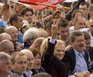 Donald Tusk i Grzegorz Schetyna