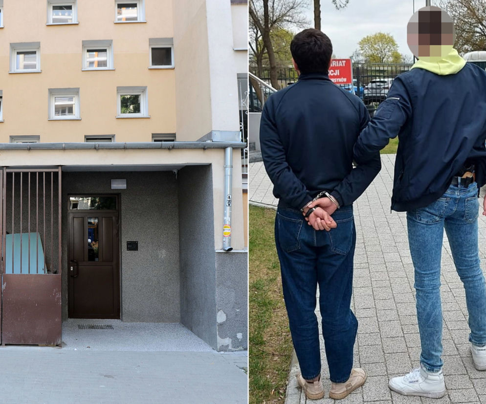 Gruzińscy bracia dłubali przy drzwiach. Włamanie udaremnił sąsiad 