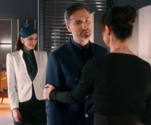 BrzydUla 2 odc. 102. Paulina (Maja Hirsch), Ania (Monika Fronczek), Marek (Filip Bobek)