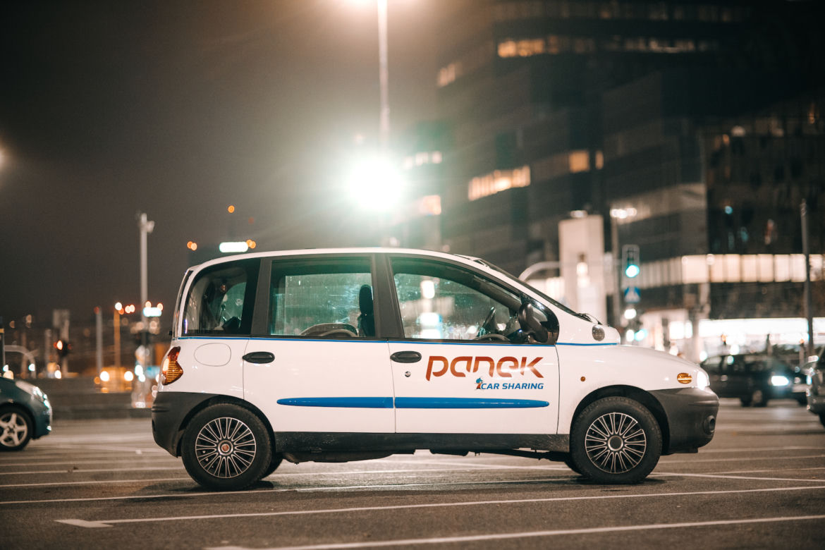 Fiat Multipla w Panek CarSharing
