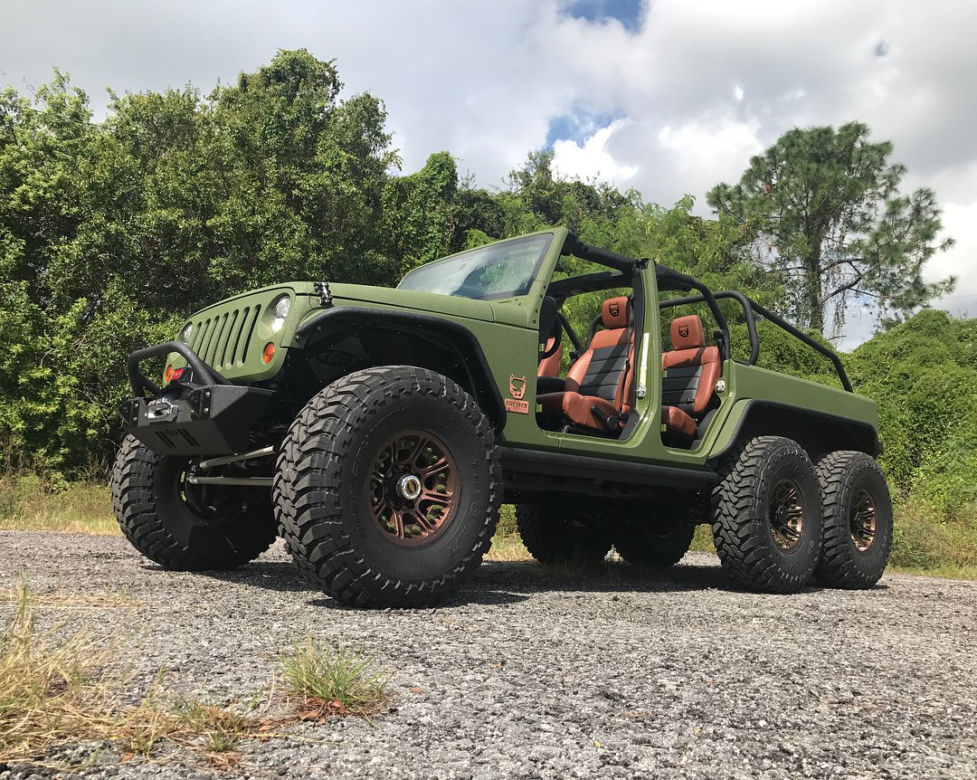 Jeep Wrangler 6x6 Bruiser Conversions