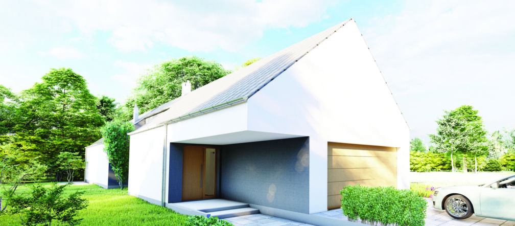 Projekt domu EC384 Innowacyjny, Murator