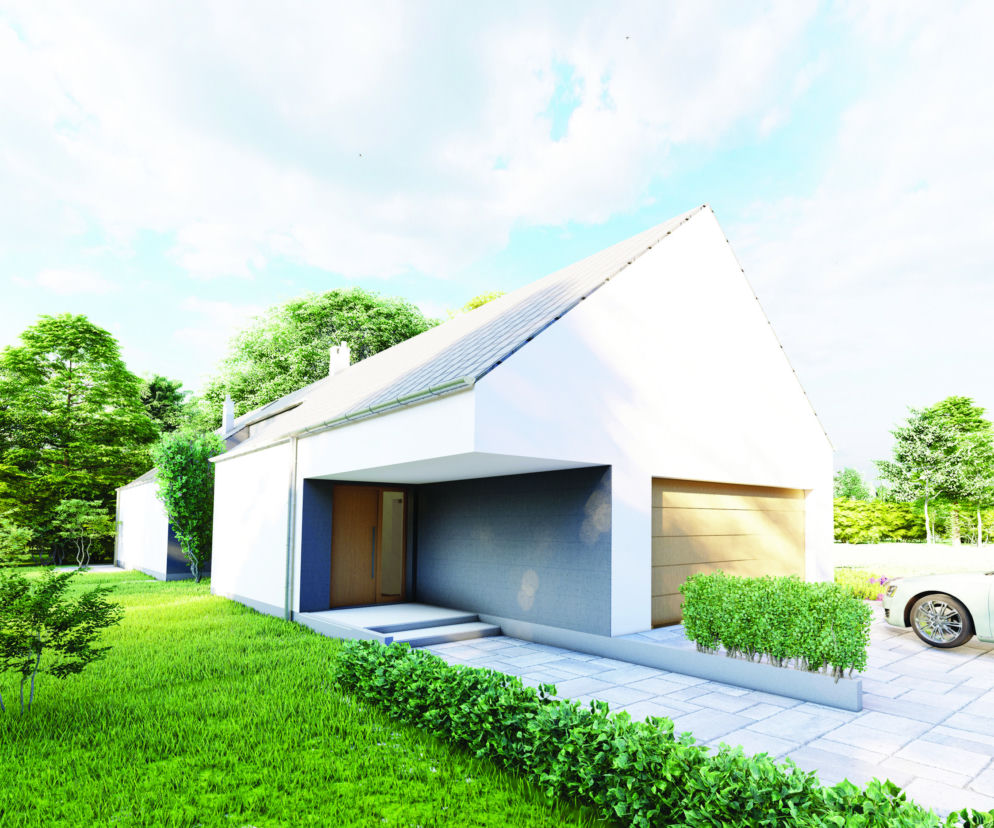 Projekt domu EC384 Innowacyjny, Murator