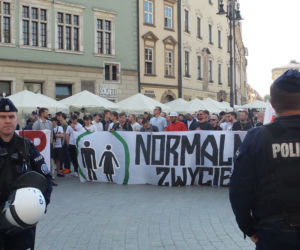 Zboczeńcy, wypier**lać.Manifestowali przeciwko Marszowi Równości 18.05.2019 w Krakowie