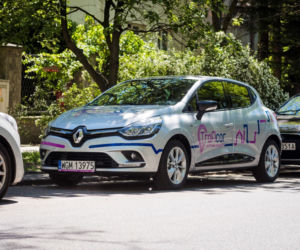 Renault Clio w systemie Traficar