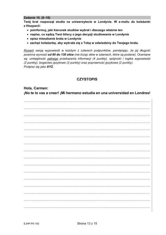 Matura próbna 2021: Język HISZPAŃSKI. Odpowiedzi i arkusze sprawdzisz TUTAJ [ARKUSZE CKE]
