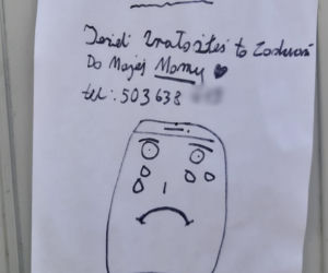 Dramat dziecka z Bielan. To ogłoszenie chwyta za serce