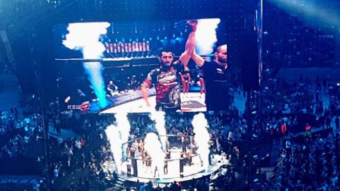 Walka Khalidov vs Mańkowski na KSW 39 - wynik