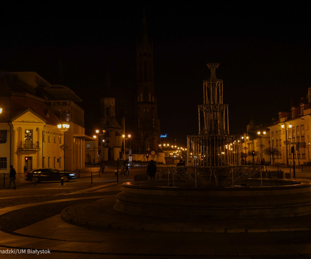 Białystok. Miasto wyłączyło światła na godzinę. To protest przeciwko działaniom rządu