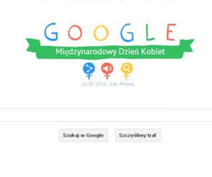 Google Doodle dzień kobiet