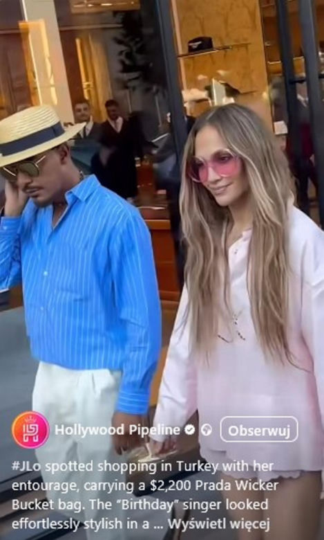 Dramat Jennifer Lopez w Stambule! Nie wpuścili jej do sklepu