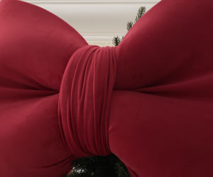 Zamiast gwiazdy na choince - kokarda XXL!