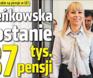 Bieńkowska dostanie 87 tys. pensji