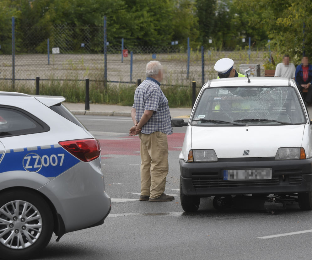 Wypadek z udziałem hulajnogi elektrycznej