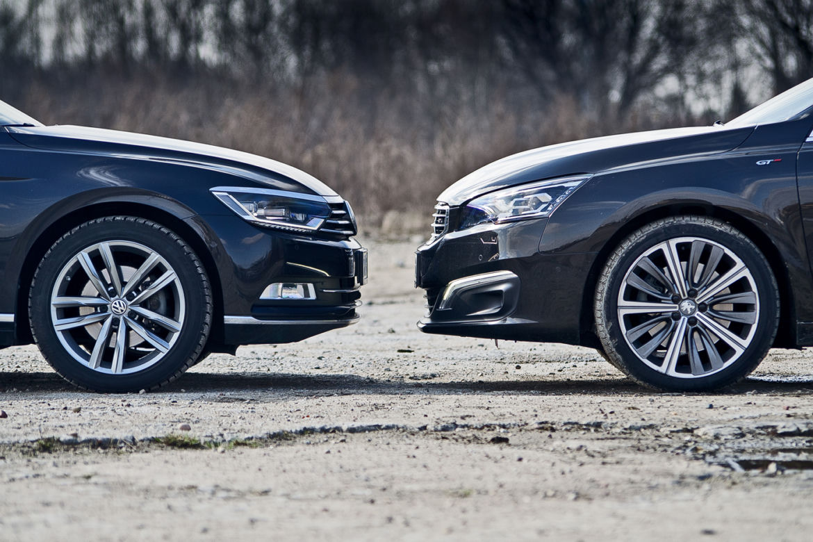 Peugeot 508 SW 2.0 HDI vs. Volkswagen Passat Variant 2.0 TDI