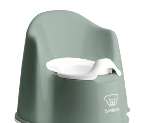 BabyBjorn, nocnik fotelik - ciemny zielony