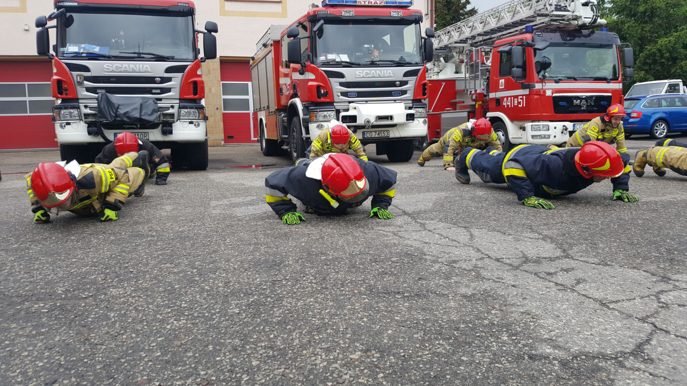 Gaszyn Challenge strażaków z Grudziądza