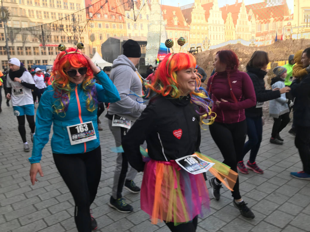 Bieg tyłem we Wrocławiu 