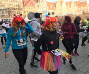 Bieg tyłem we Wrocławiu 