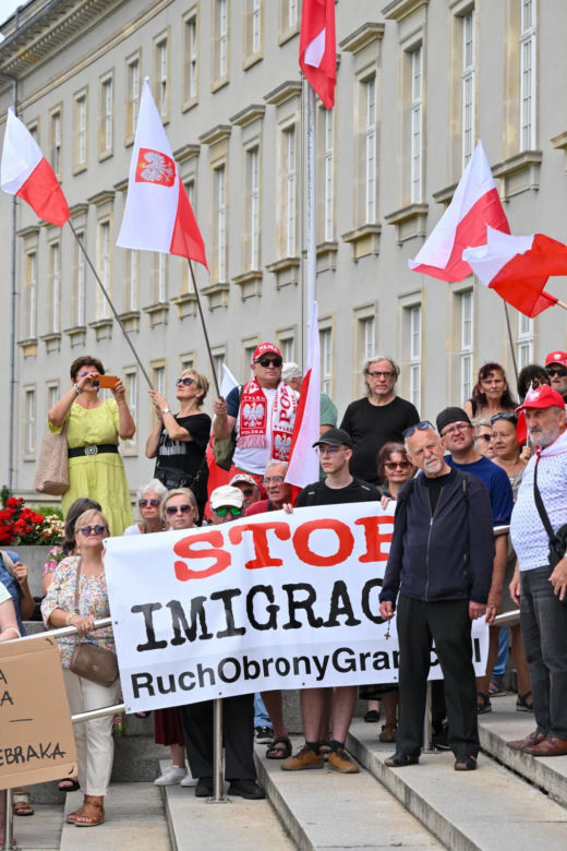 Protesty przeciwko migracji w całym kraju!